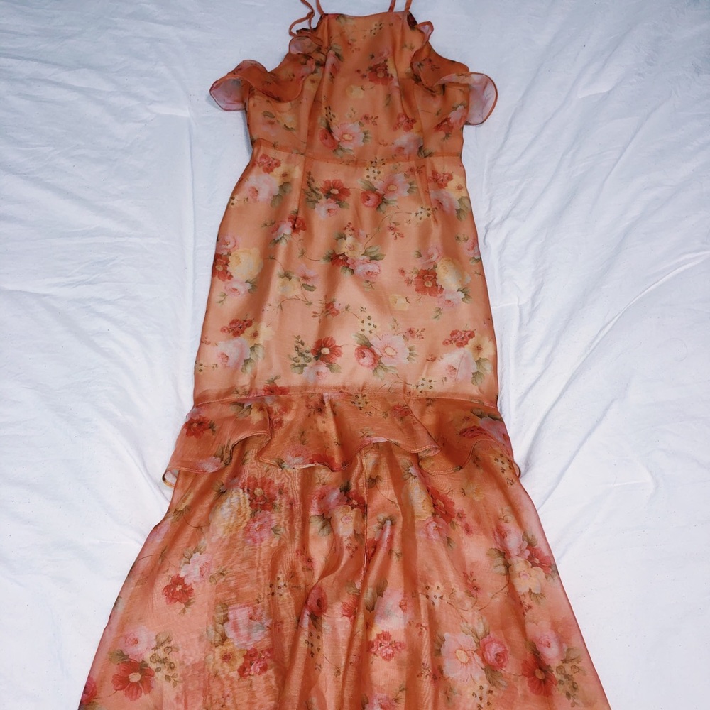 Midi floral dress